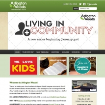 Ministry Builder Websites - Arlington Woods