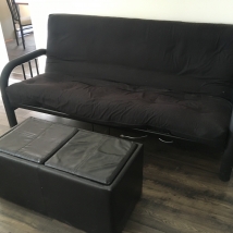 folddown cloth couch